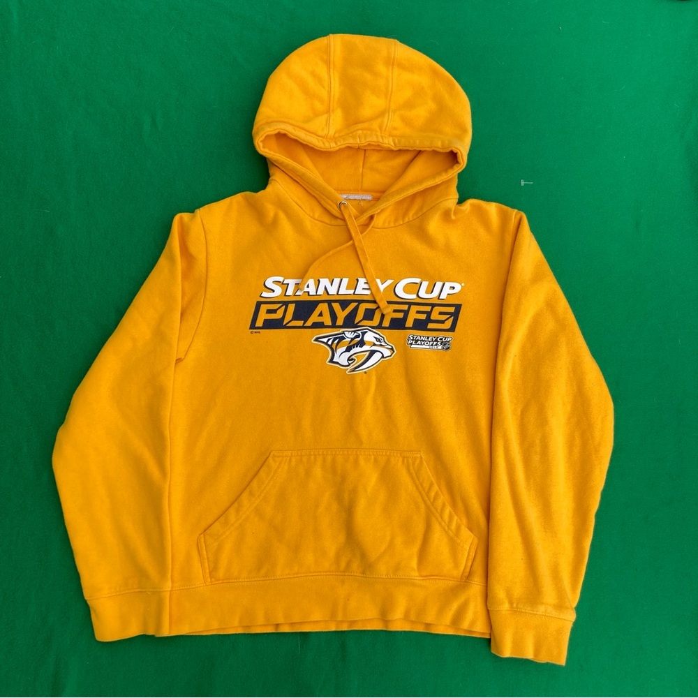Yellow Stanley Cup Playoffs Hoodie